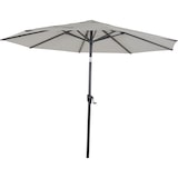 thumbnail of SIENA GARDEN Bosco Mittelstockschirmanthrazit/hellgrau Ø 300 cm