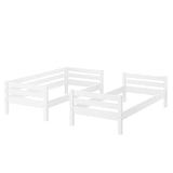 thumbnail of Etagenbett Massivholz Buche waschweiß 90x200 Stockbett mit wählbarem Zubehör V-60.17-09W Federleisten