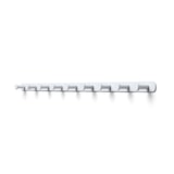 thumbnail of TOJ Living Appendiabiti da parete – 9 ganci – 70 cm – acciaio inox – bianco – attaccapanni a muro