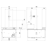 thumbnail of Zapfanlage, Bierzapfanlage, Bierkühler - 35 Liter/h 1-ltg Lindr Pygmy PRO Kitchen für Einbau in die Küche Bar