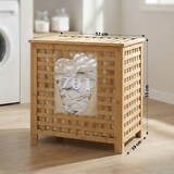 thumbnail of Coffre à linge Ronthy Nature