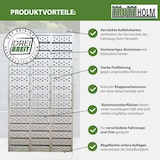 thumbnail of DREIBREIT by TRUTZHOLM Alu Auffahrrampe 175 cm 2-fach klappbar Tragkraft 1020kg gelocht Verladerampe