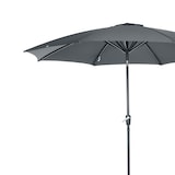 thumbnail of Outsunny sombrilla de jardín Ø300x252 cm parasol de terraza con manivela techo inclinable y 8 varillas de metal para patio balcón exterior marrón