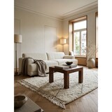 thumbnail of Rustikaler Couchtisch `Nako`: Sheeshamholz, quadratisch, handgefertigt, pflegeleicht. Braun, 60x60x40 cm | Kadima Design