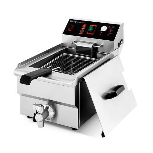 Friteuse professionnelle 10L, 3 kW, idéale CHR, cantines, métiers de bouche - EquipementPro