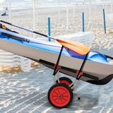 thumbnail of SPORTNOW Carrello Kayak Larghezza Regolabile in Alluminio Max 100kg