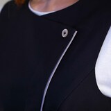 thumbnail of Gilet da donna Raputa con girocollo. Tessuto: 60% poliestere, 35% cotone, 5% elastan, foderato, taglia S