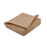 thumbnail of 25 Papierservietten 40x40cm Stoffähnliche Tischservietten Einwegservietten Hellbraun