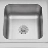 thumbnail of Fregadero profesional de 1 cubeta 60 x 60 cm - Estante bajo - Equipementpro