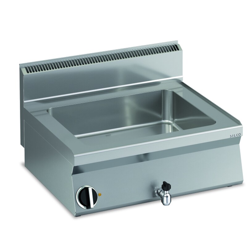 KBS Elektrische Bainmarie 1 x GN 2/1, 150 mm, tafelmodel, klaar voor aansluiting, 230 V
