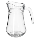 thumbnail of Valentin Glaskrug 1,15L Milch-Kanne mit Henkel Wein-Karaffe Limo Saft Kakao