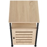 thumbnail of tectake Armoire d’appoint CORK Meuble de rangement Style Vintage 40,5x40,5x60,5cm - Bois clair industriel, Chêne Sonoma - 404222