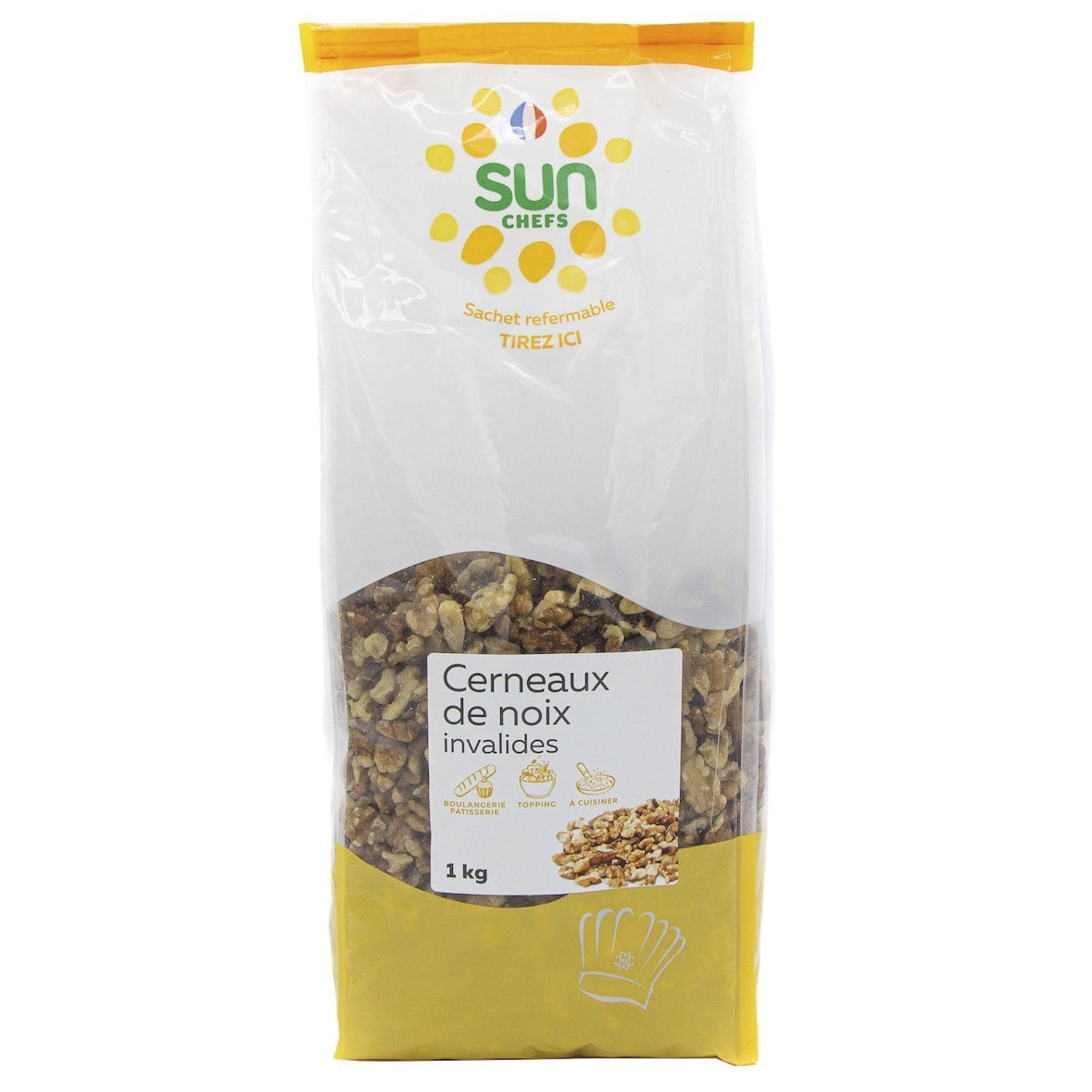 Cerneaux de noix invalides 6x1kg Sun Chefs