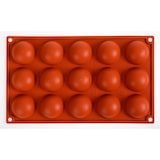 thumbnail of Pavoni Formaflex Backform Silikon 15 Halbkugeln