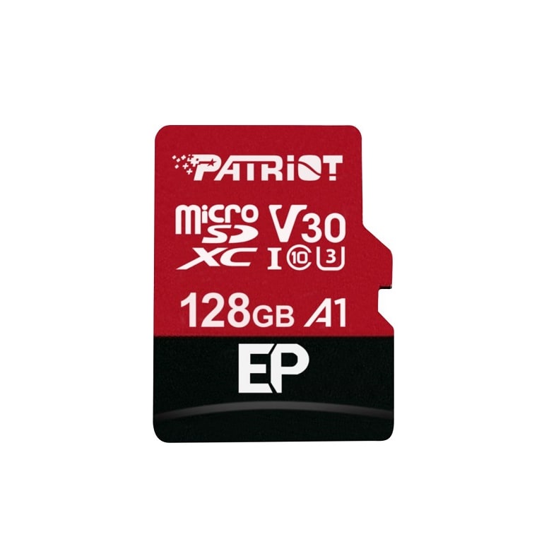 PATRIOT EP Series 128GB MICRO SDXC V30 up to 100MB/s Extended Capacity SD MicroSDHC 128 GB