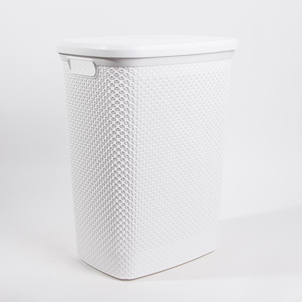 Cesto de Roupa DIAMOND Branco 38L