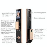 thumbnail of Serrure Connectée Sécurité Maximale Reconnaissance Faciale 3D et Empreintes YONIS