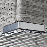 thumbnail of tectake Baú de armazenamento de alumínio OSLO 145x82,5x79,5cm XXL cinzento claro - 404248