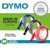 thumbnail of Dymo 3D Prägeetiketten S0847730 Weiß auf Schwarz 9 mm x 3 m 3 Stück