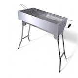 thumbnail of Mangal Kairat Schaschlikgrill Edelstahl rostfrei Grill mit Grillrost