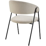 thumbnail of Armlehnstuhl Bedano, gepolstert, Webstoff, 150 kg  6er Setgreige