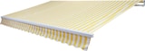 thumbnail of Ersatz-Bezug für Markise T790, Gelenkarmmarkise Ersatzbezug Sonnenschutz, 4x3m ~ Polyester gelb-weiß