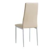 thumbnail of Albatros Esszimmerstühle RIMINI 6er Set, Beige - Edles Italienisches Design, Polsterstuhl Kunstleder-Bezug, Modern und Stilvoll am Esstisch