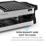 thumbnail of Sirloin Raclette 1500W Aluminium / Stein 8 Personen Kontroll-LED Schwarz