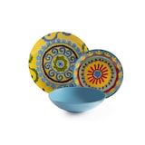 thumbnail of Excelsa servizio piatti 18 pezzi New Delhi porcellana multicolor