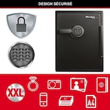 thumbnail of Coffre-fort -   - Ignifuge et Etanche - XXL 56,6L - Combinaison électronique MASTER LOCK