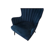 thumbnail of METRO PROFESSIONAL Fauteuil rembourré Navari, acier/polyester, bleu/noir