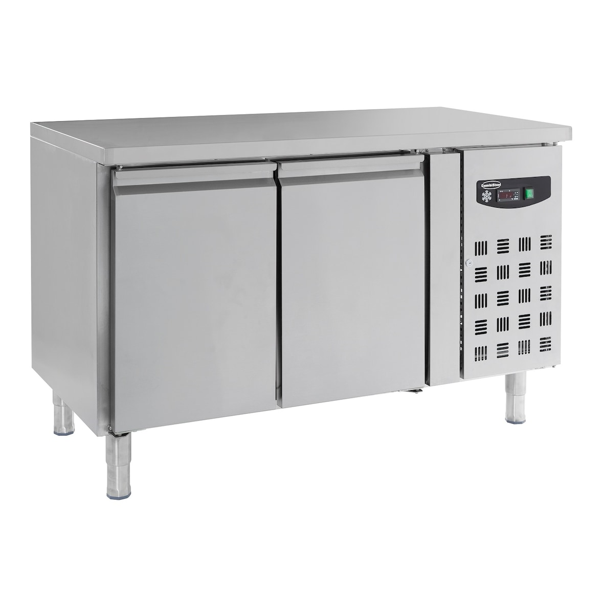 Chefgastro Tiefkühltisch 2 Türen BxTxH 1360x700x850mm