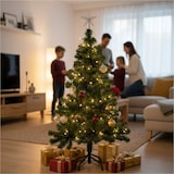 thumbnail of Künstlicher Weihnachtsbaum 120 cm mit Ständer, grüner Tannenbaum