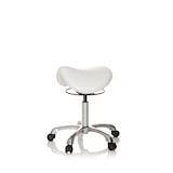 thumbnail of Sattelhocker / Sattelstuhl ORTHO SIT Kunstleder weiß hjh OFFICE