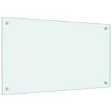 thumbnail of vidaXL Küchenrückwand Weiß 70x40 cm Hartglas