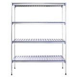 thumbnail of HENDI Aluminium opbergrek , 1280x405x(H)1685mm