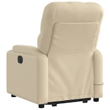 thumbnail of vidaXL Elektrischer Massagesessel mit Aufstehhilfe Creme Stoff
