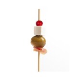 thumbnail of MONOUSO - Pinchos de Bambú Decorado "Big Ball" Rojo 12,5cm (1.200 Uds)