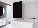 thumbnail of Basic Duschrollo Peva 160x240 cm uni Schwarz! Shower Rollo Curtain!