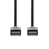 thumbnail of Nedis High Speed ​​HDMI  Kabel mit Ethernet - HDMI Stecker - HDMI Stecker - 4K@30Hz - ARC - 10.2 Gbps - 15.0 m - Rund - PVC - Schwarz - Label