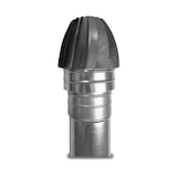 thumbnail of CAEXVEN Sombrerete Aspirador de 125 mm de diámetro  en Acero Galvanizado - Serie Lisa y Helicoidal