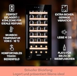 thumbnail of Klarstein Barossa 38 Uno Weinkühlschrank 1 Zone 94 Ltr 38 Fl Touch-Display Schwarz