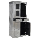 thumbnail of SIT Möbel Vitrinekast aluminium | L 90 x B 40 x H 187 cm | zilver | 01704-21 | Serie AIRMAN