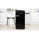 thumbnail of EVVO Frigorífico Mini F26 Retro Negro, 95 l, diseño vintage, bajo consumo, silencioso