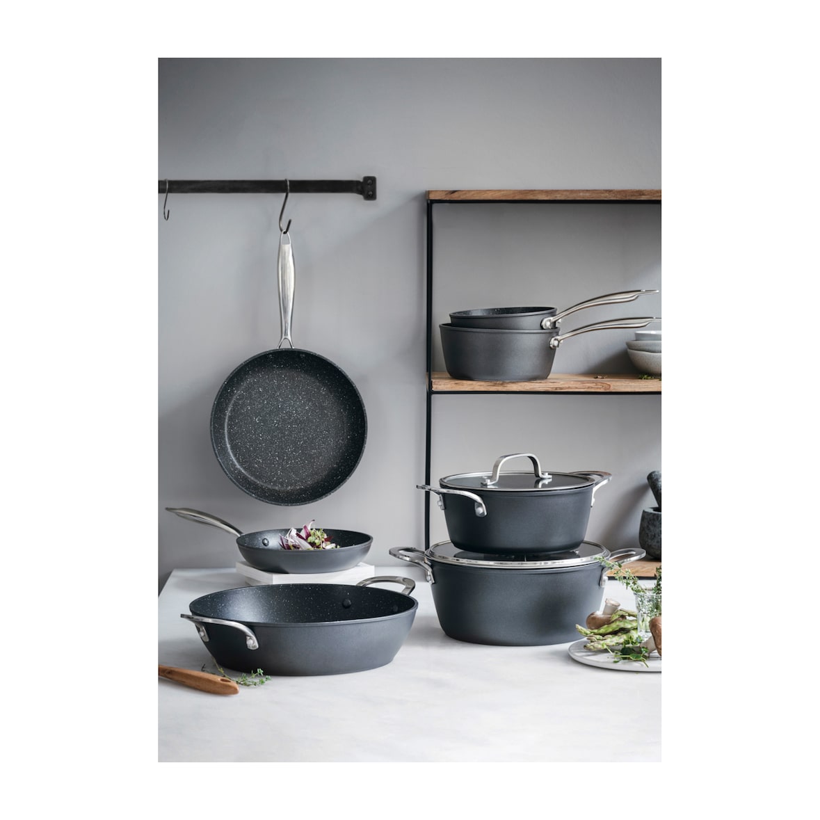 Lacor Bratpfanne aus Aluminiumguss Easy 18 cm