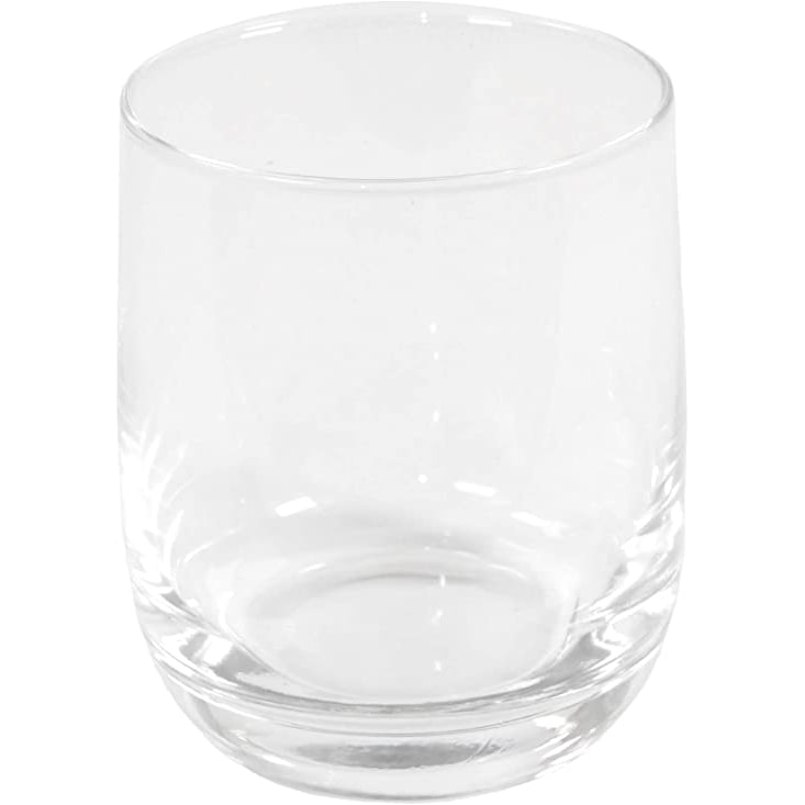 Bormioli Rocco Set 3 Bicchieri Acqua in Vetro Loto 27,5cl, Trasparente