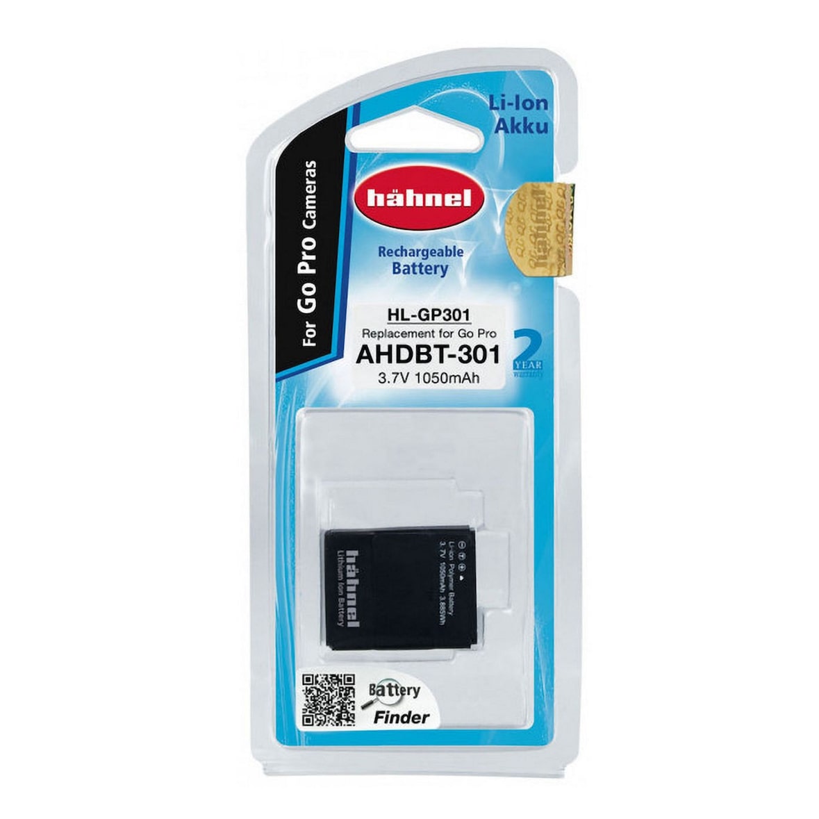 Batería Hähnel compatible con GoPro Hero 3