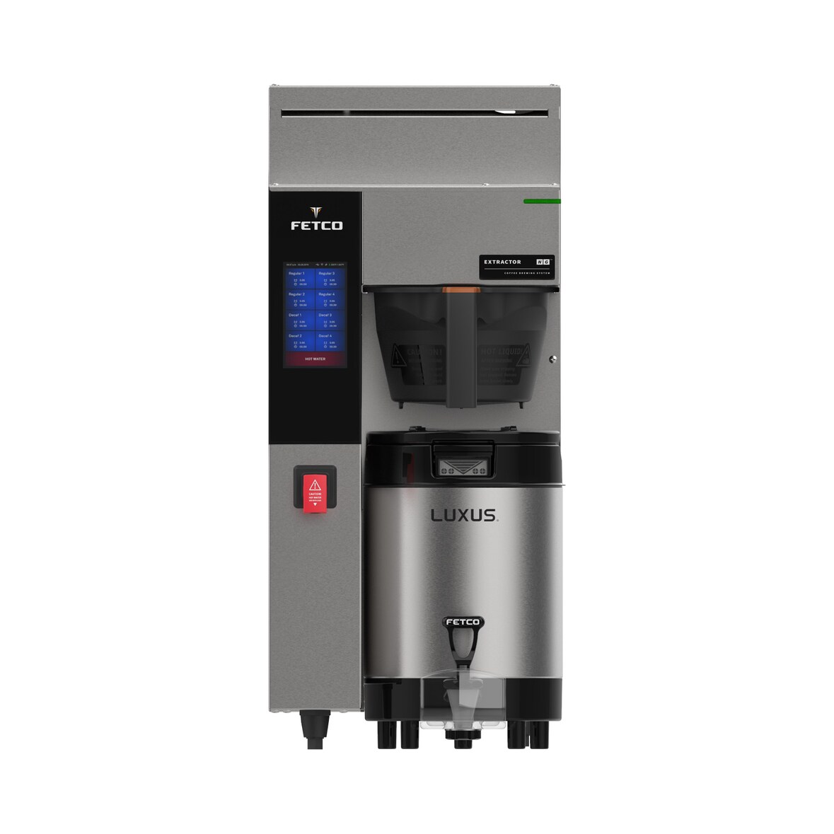 Die FETCO Filterkaffeemaschine CBS-2231-NG mit Touchscreen und erweitertem Programmiermenü (110251)