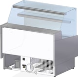 thumbnail of Fischtheke Pesce 2 130 stille Kühlung und geradem Glasaufbau