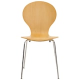 thumbnail of 2x Stapelstuhl DIEGO ergonomisch natura